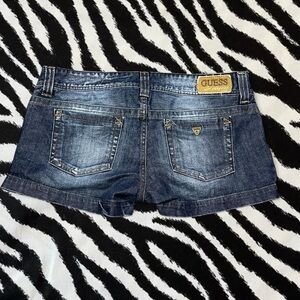 Y2K Guess Dark Blue mini Shorts